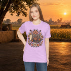 Boho Folk Drum Mandala T-Shirt