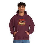 Sardar Retro Fighter Graphic Hoodie | Punjabi Heritage Pullover