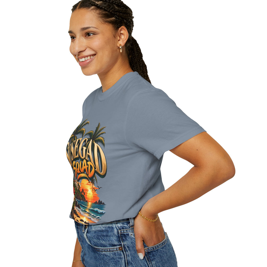 Susegad Squad Sunset Garment-Dyed T-Shirt
