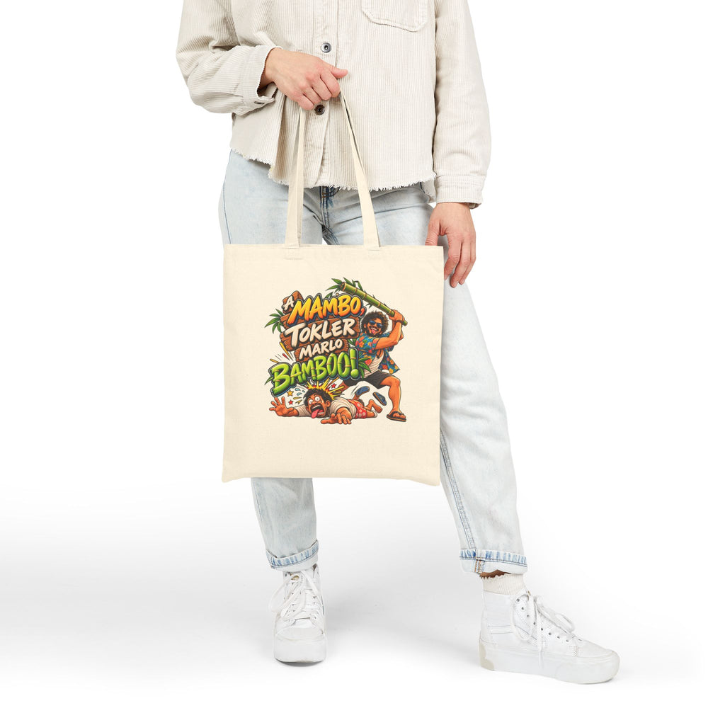 A Mambo, Tokler Marlo Bamboo! Goan Heritage Canvas Tote Bag