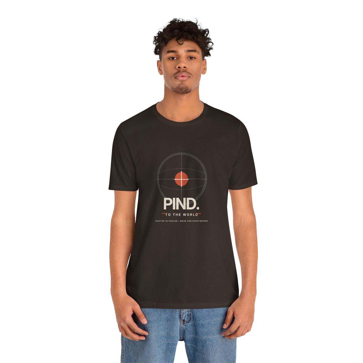 PIND Minimalist Basketball Graphic T-Shirt