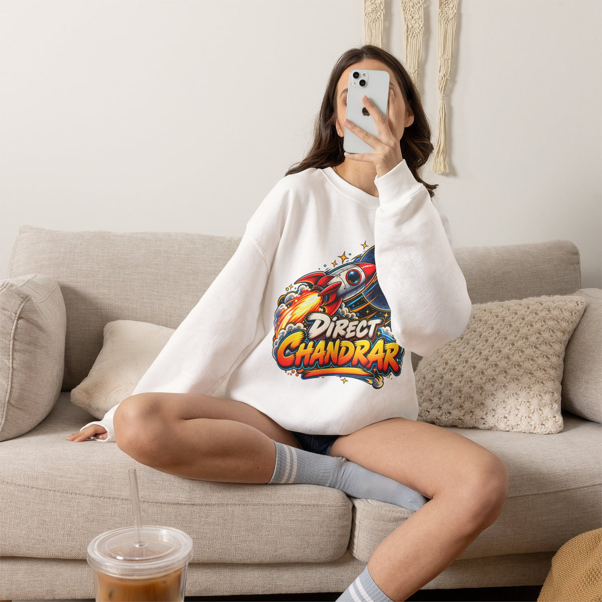 DIRECT CHANDRAR | Goan Heritage Crewneck Sweatshirt