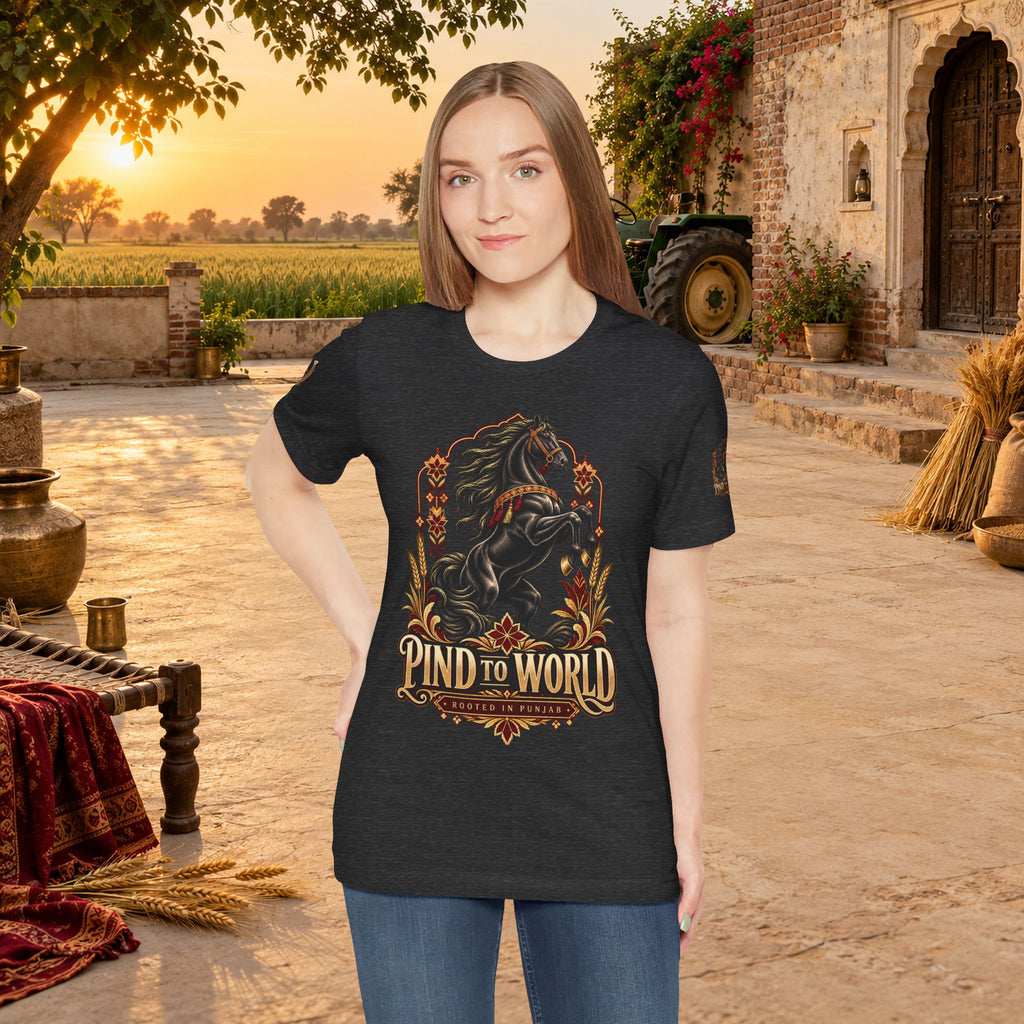 Pind to World Horse Graphic Tee