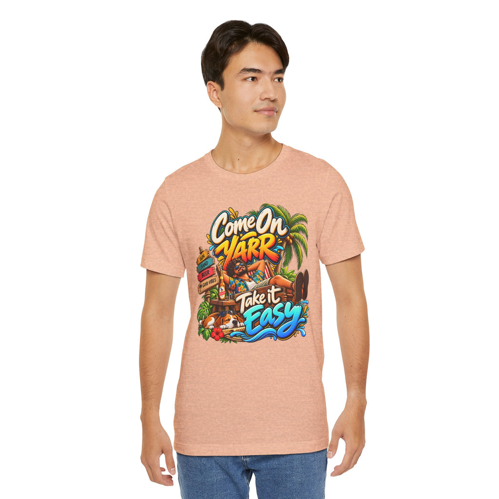 COME ON YARR / TAKE IT EASY Jersey T-Shirt