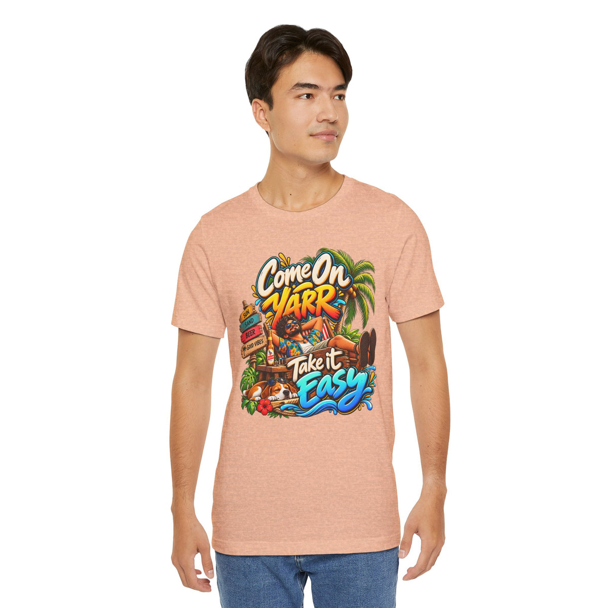 COME ON YARR / TAKE IT EASY Jersey T-Shirt