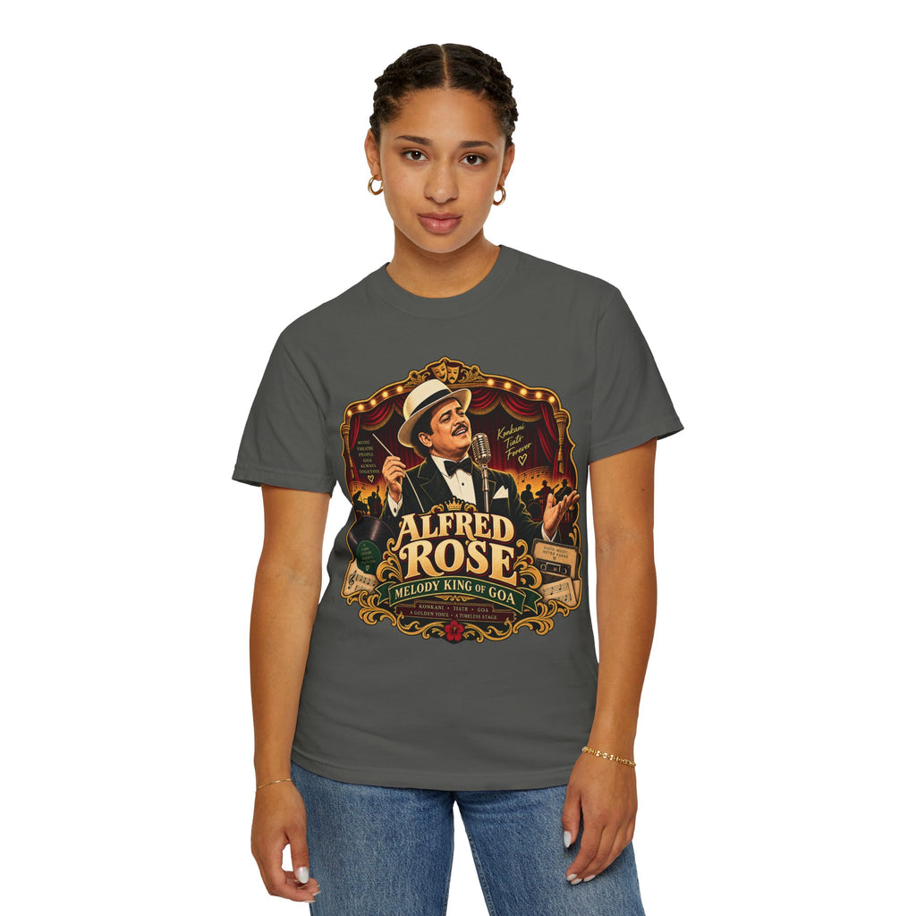 Alfred Rose Vintage Goan Music Graphic T-Shirt