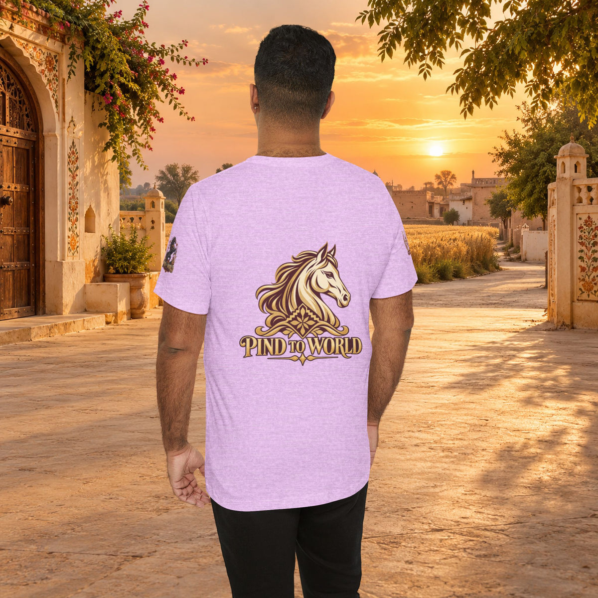 Pind to World Horse Graphic Tee