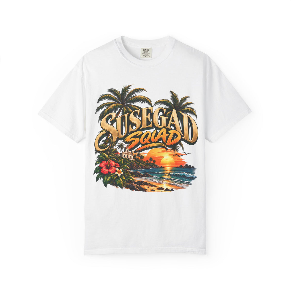 Additional view of Susegad Squad Sunset Garment-Dyed T-Shirt (2)