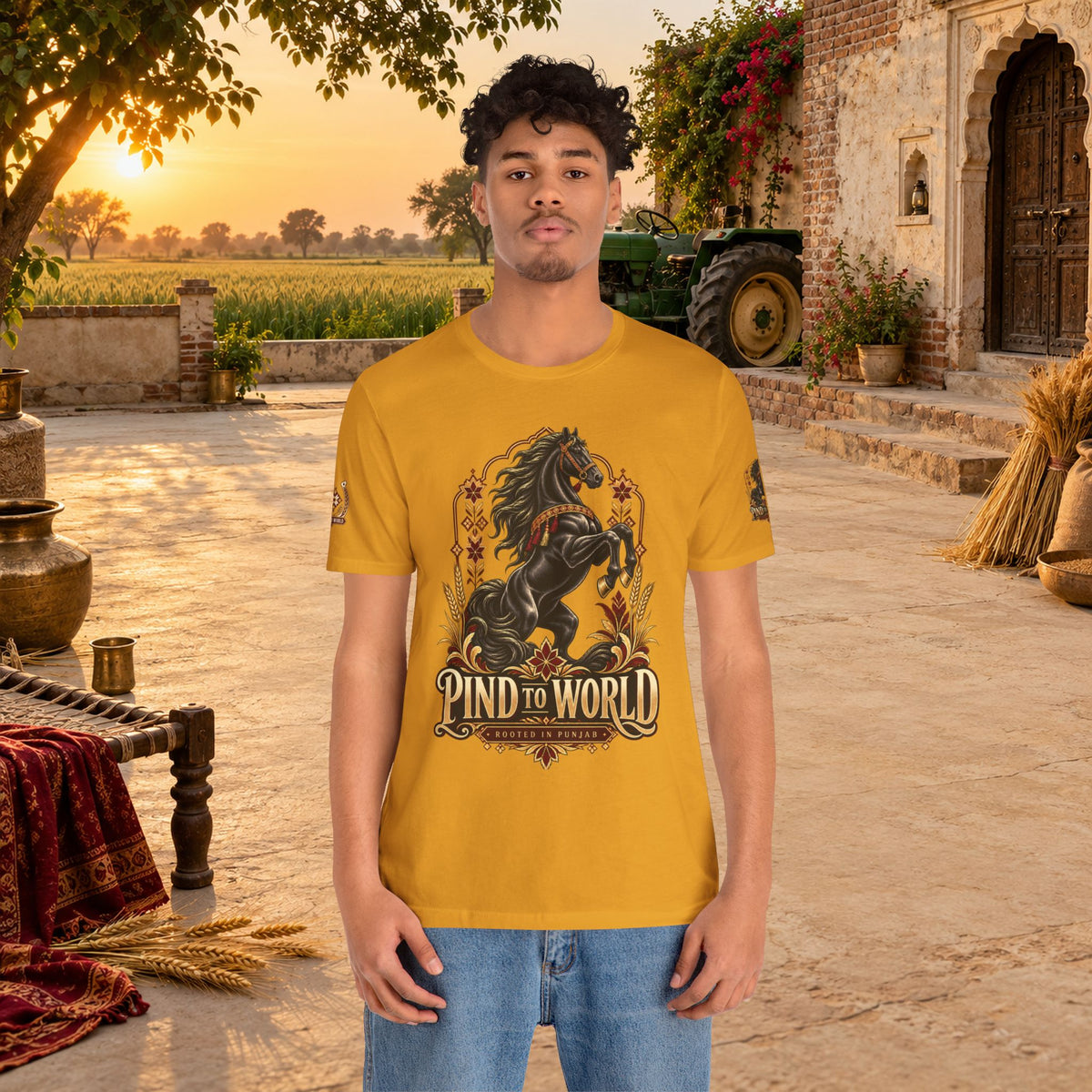 Pind to World Horse Graphic Tee