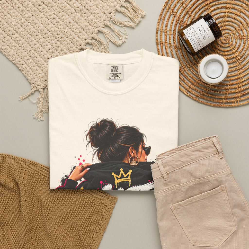 Jatti Energy Garment-Dyed T-Shirt | Punjabi-Inspired Graphic