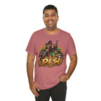Desi Motorcycle Graphic Tee – Retro Biker India Pride T-Shirt