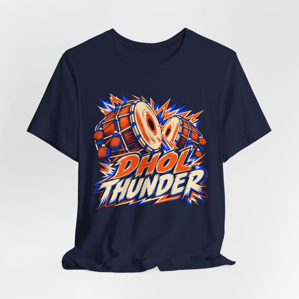 Dhol Thunder T-Shirt | Punjabi Dhol Drums