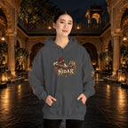 NIDAR Tiger and Bear Graphic Hoodie