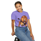 Roaring Lion Graphic T-Shirt — Bold Vintage Animal Tee