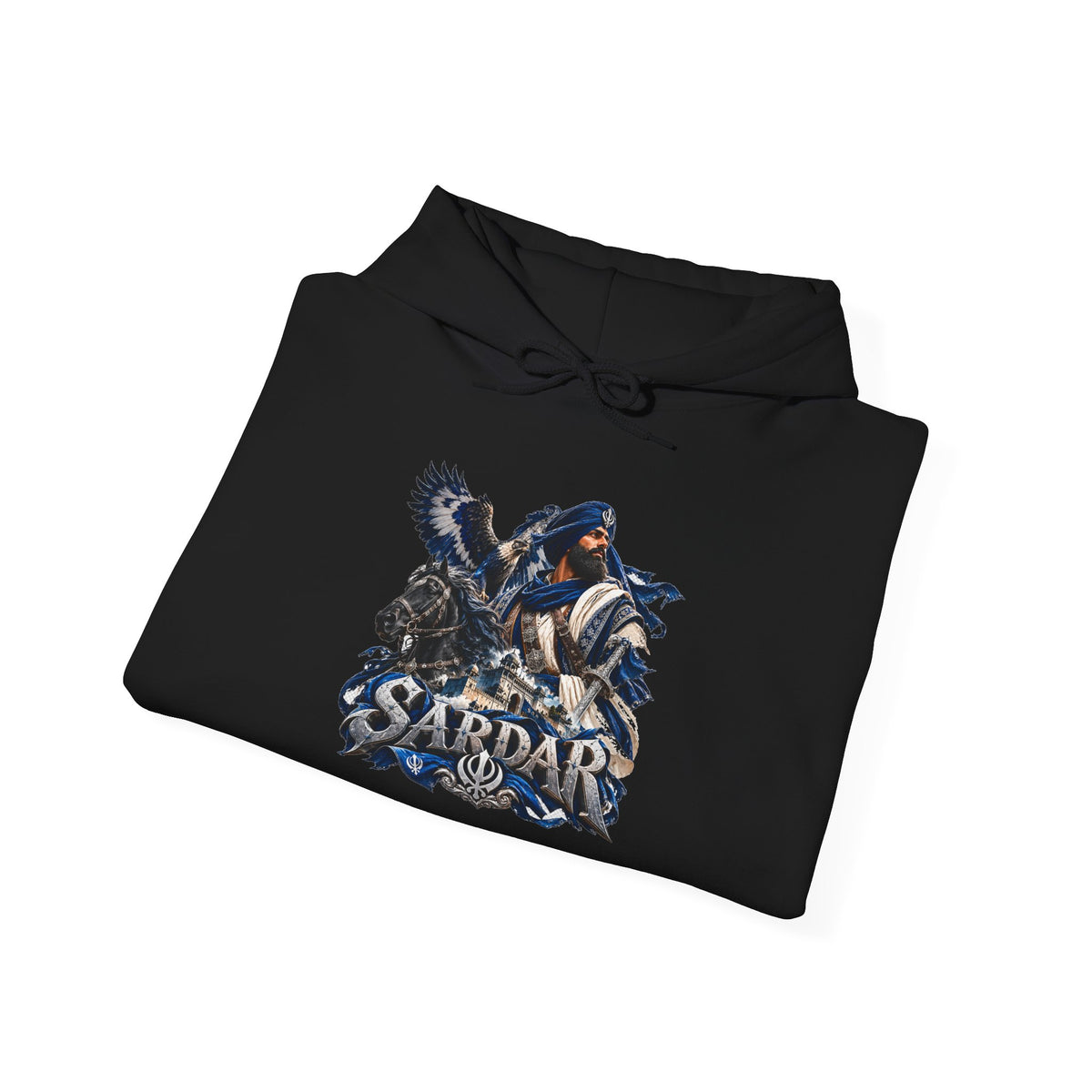 Sardar Warrior Graphic Hoodie | Heritage Streetwear