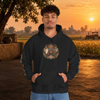 Bohemian Folk Art Drum Hoodie