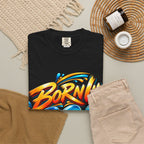 Born in Goa Graphic Tee | Garment-Dyed Cotton T-Shirt