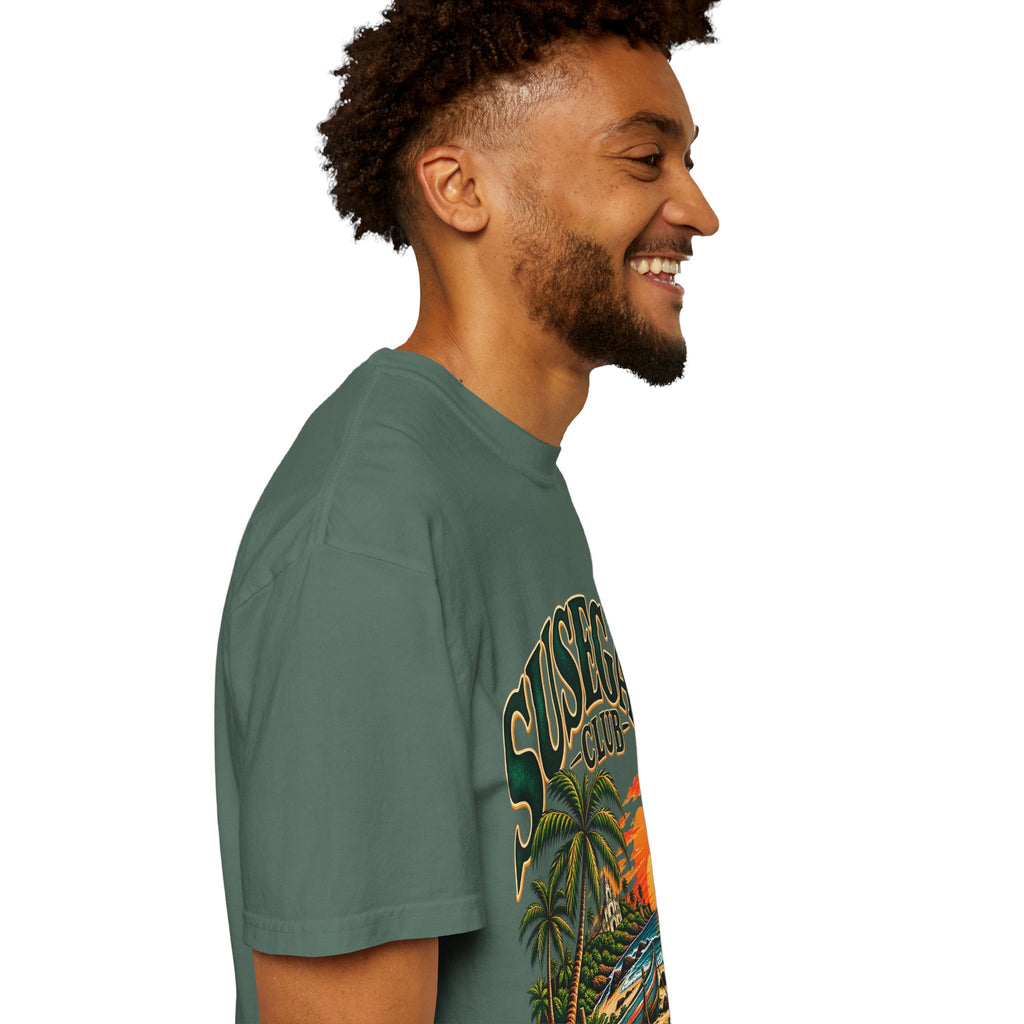 Susegad Club Sunset Beach Garment-Dyed T-Shirt