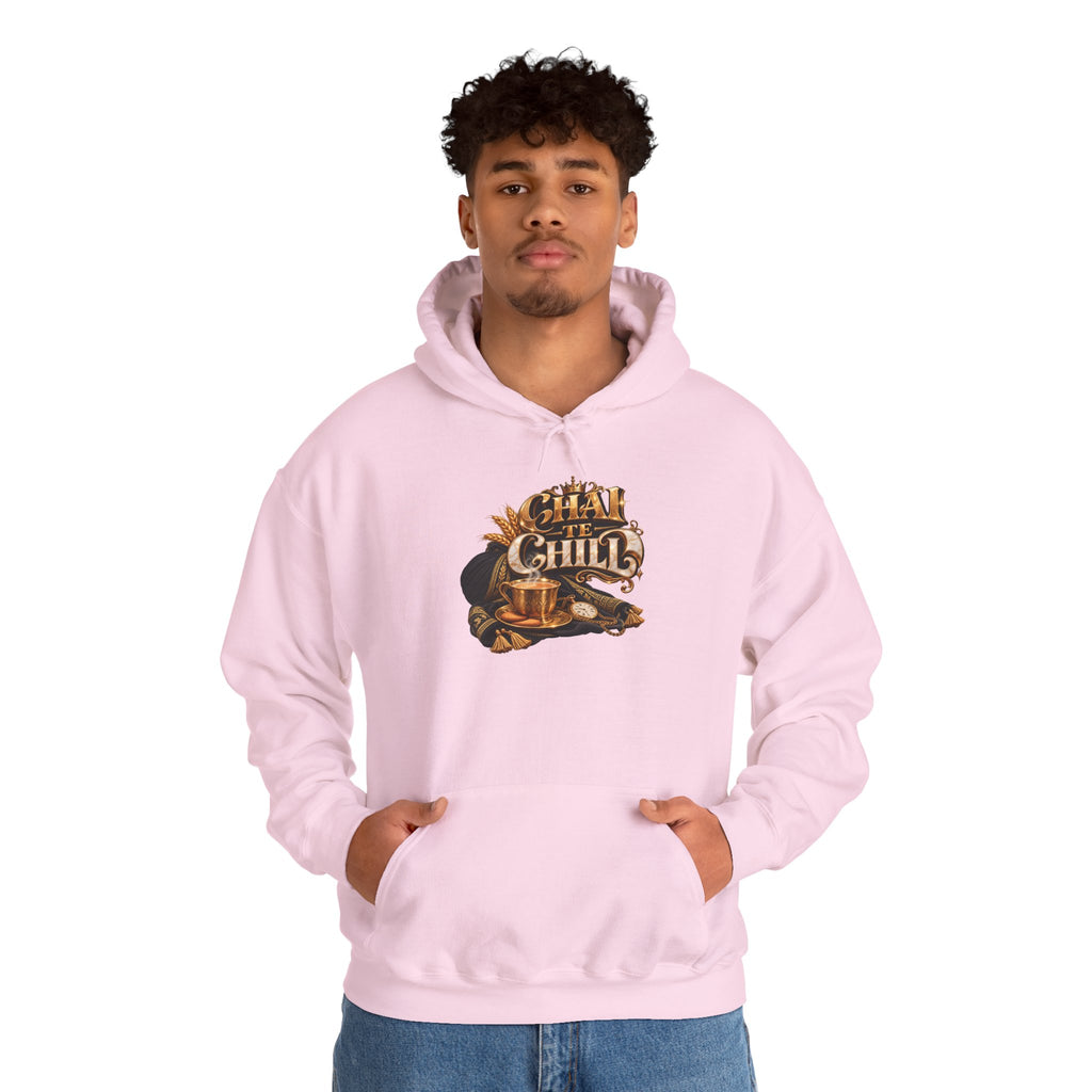 The Chill Coffee Graphic Hoodie | Autumn Leaves Pullover