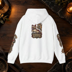 NIDAR Tiger and Bear Graphic Hoodie