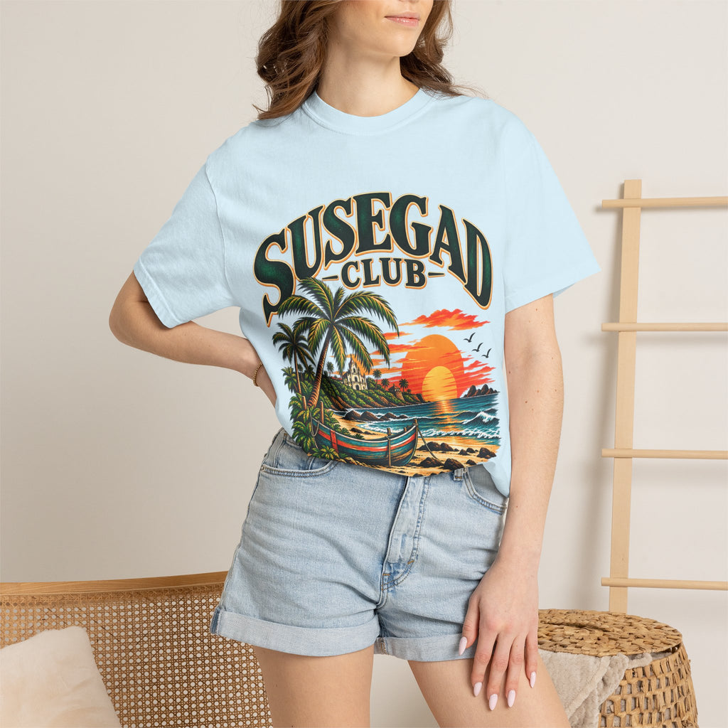 Susegad Club Sunset Beach Garment-Dyed T-Shirt