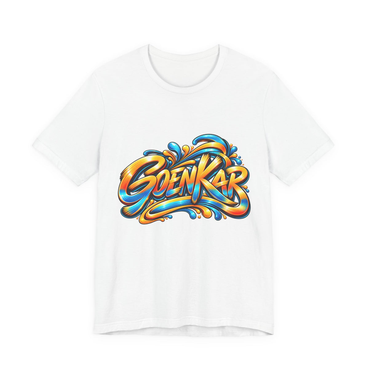 Goenkar Goan Pride Lettering Jersey T-Shirt — existing garment photograph 5 showing this design