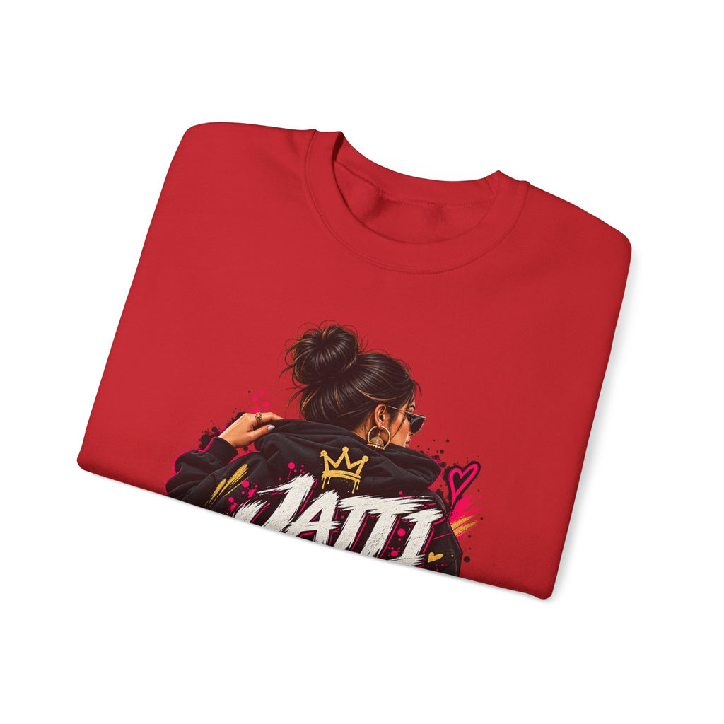 Jatti Energy Punjabi Graphic Crewneck Sweatshirt