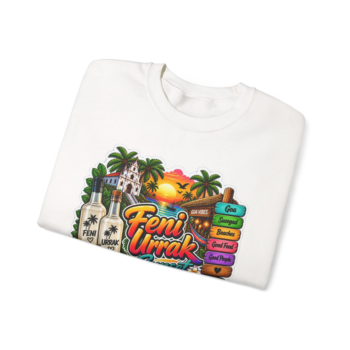 Susegad 24x7 | Goan Heritage Crewneck Sweatshirt