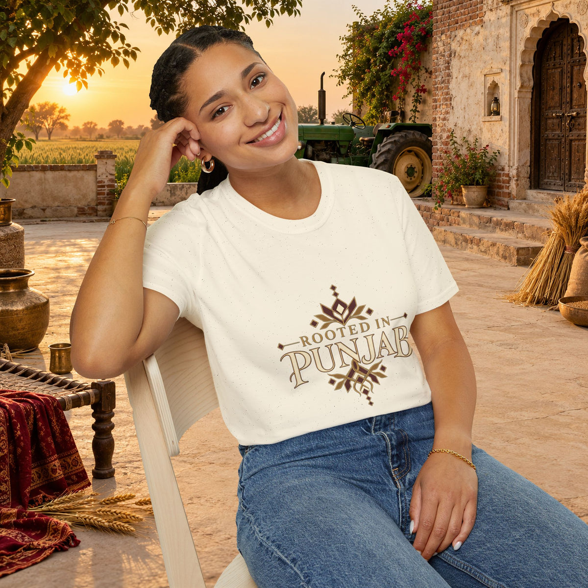 Rooted in Punjab The Root Heritage T-Shirt