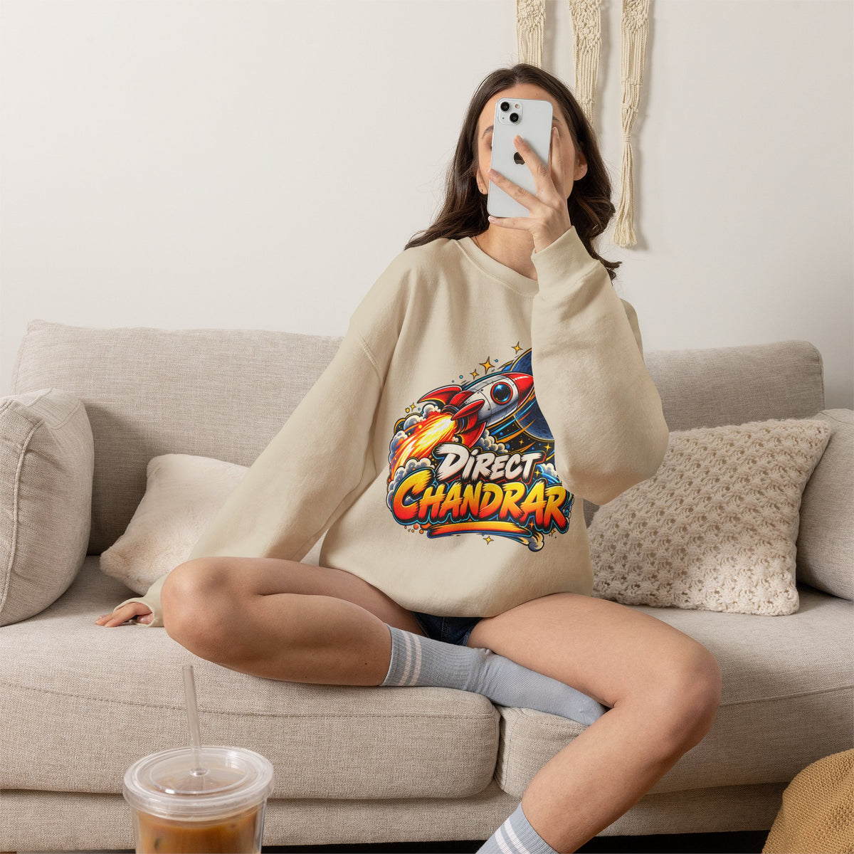 DIRECT CHANDRAR | Goan Heritage Crewneck Sweatshirt