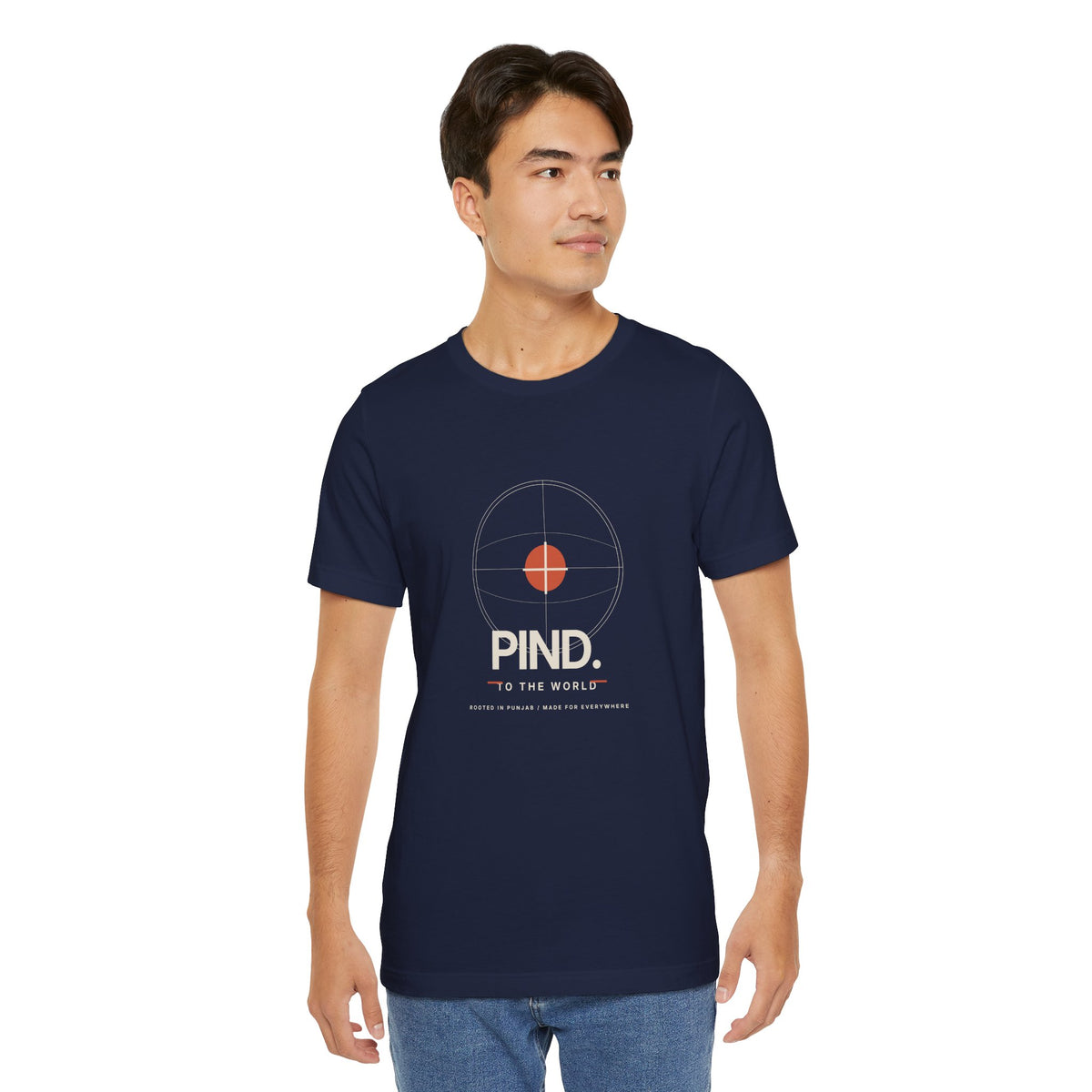 PIND Minimalist Basketball Graphic T-Shirt
