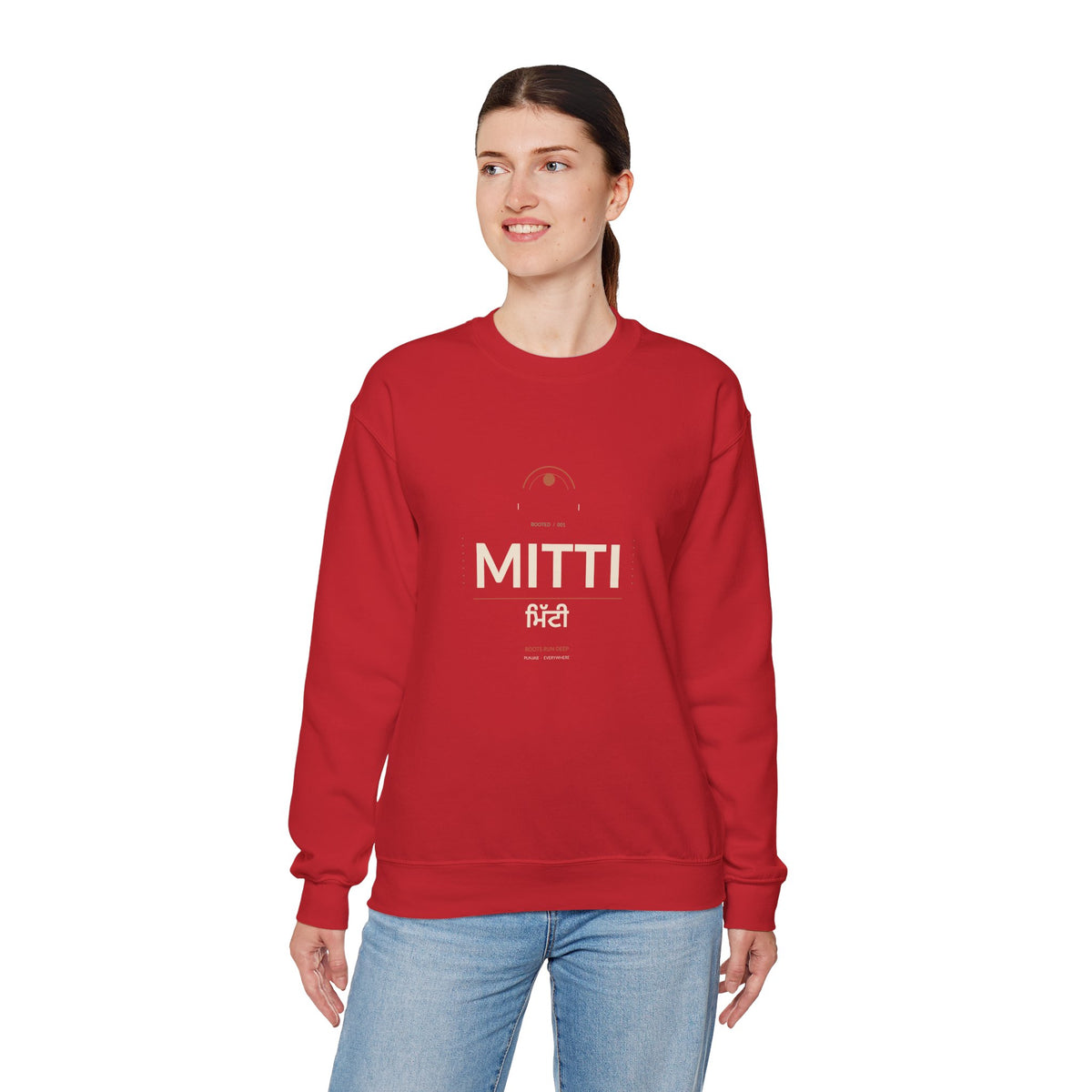 Mitti Minimalist Logo Crewneck Sweatshirt