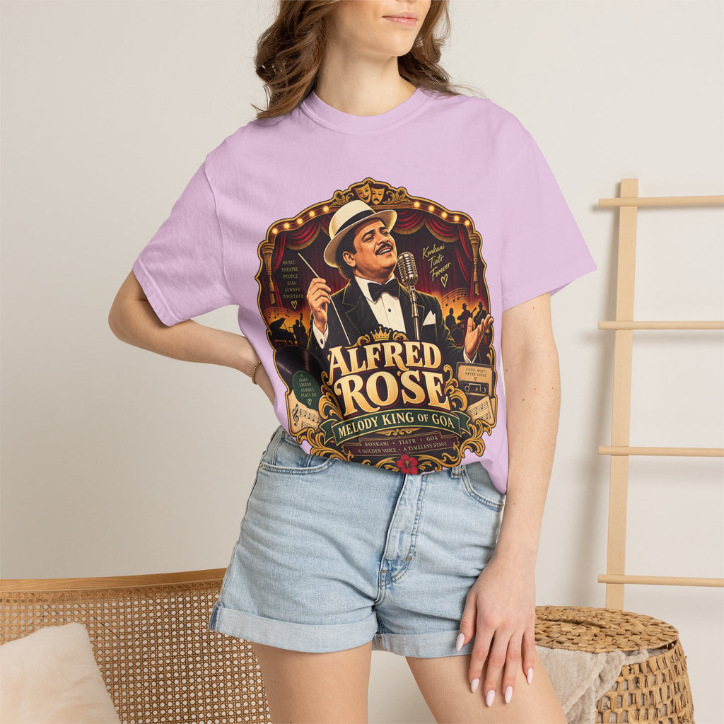 Alfred Rose Vintage Goan Music Graphic T-Shirt