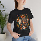 Boho Folk Drum Mandala T-Shirt