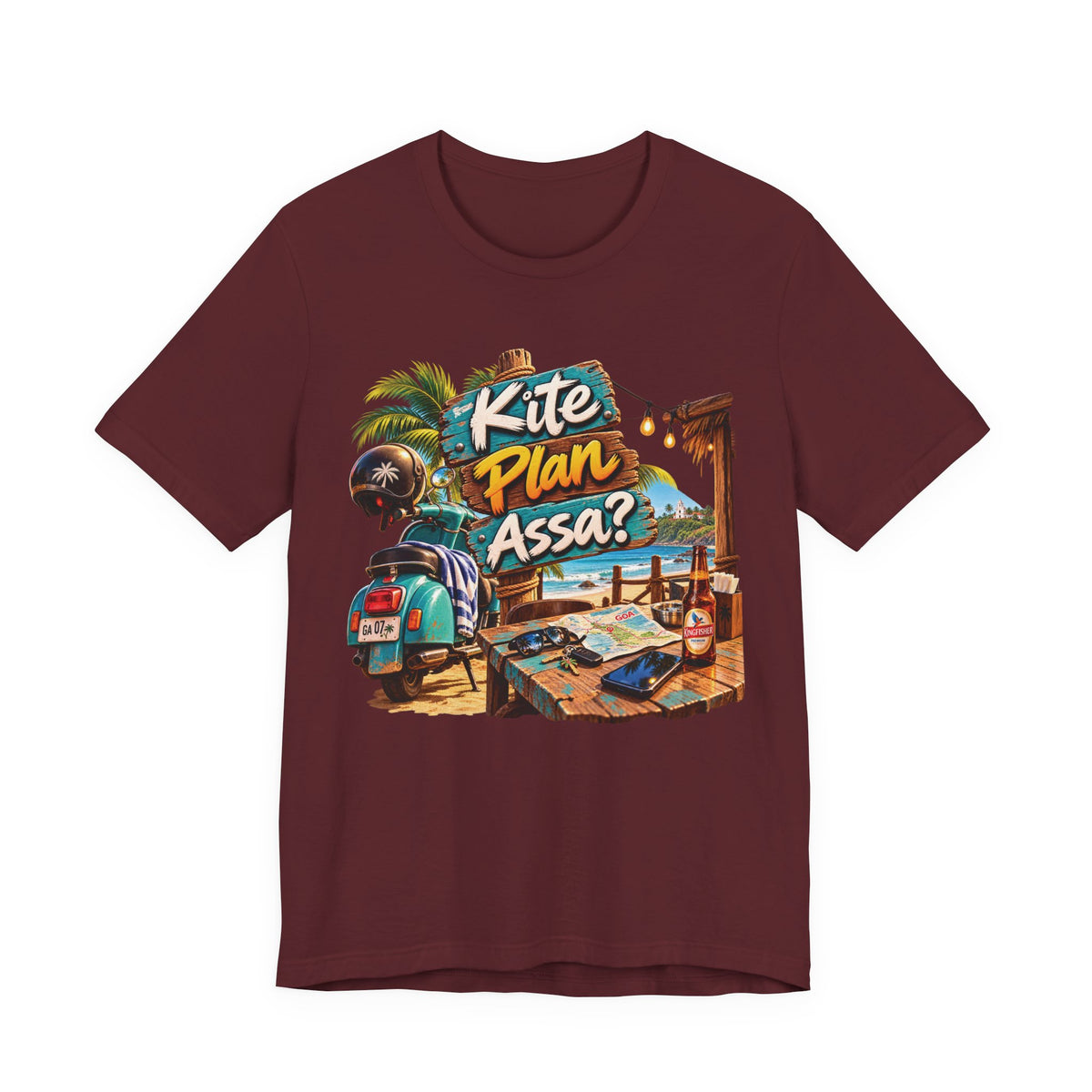 Kite Plan Assa? | Goan Heritage Jersey T-Shirt
