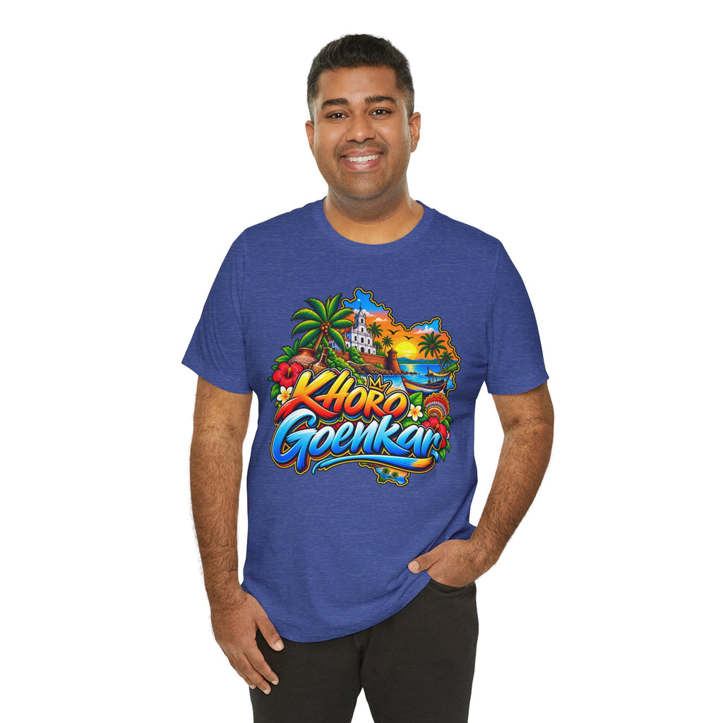 Khoro Goenkar | Goan Heritage Jersey T-Shirt