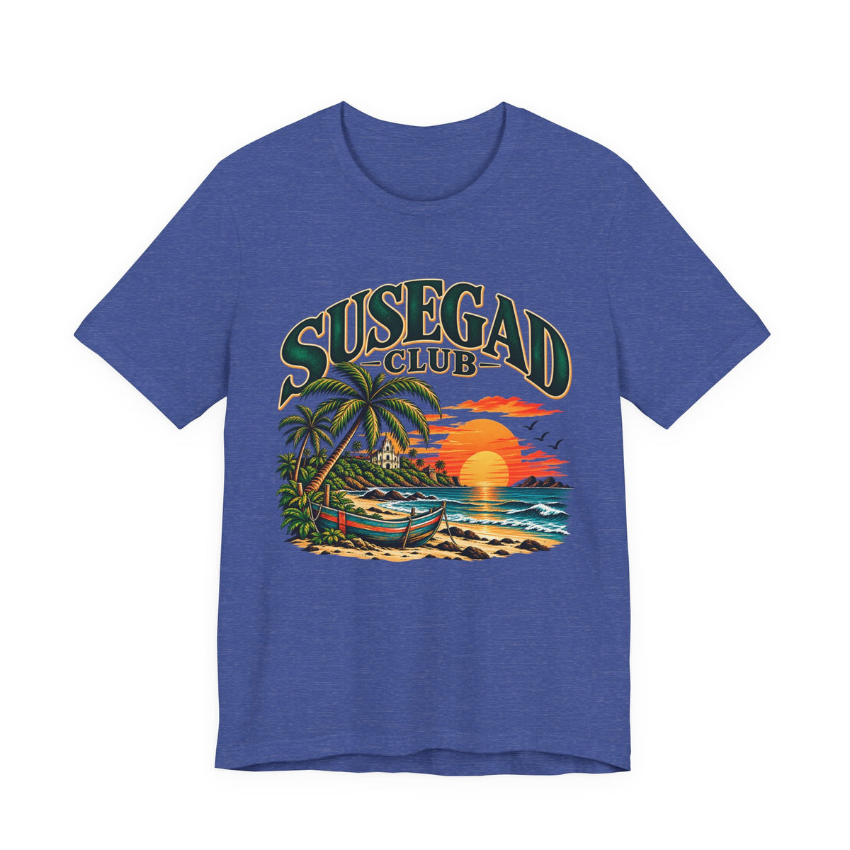 Susegad Club Sunset Beach Jersey T-Shirt