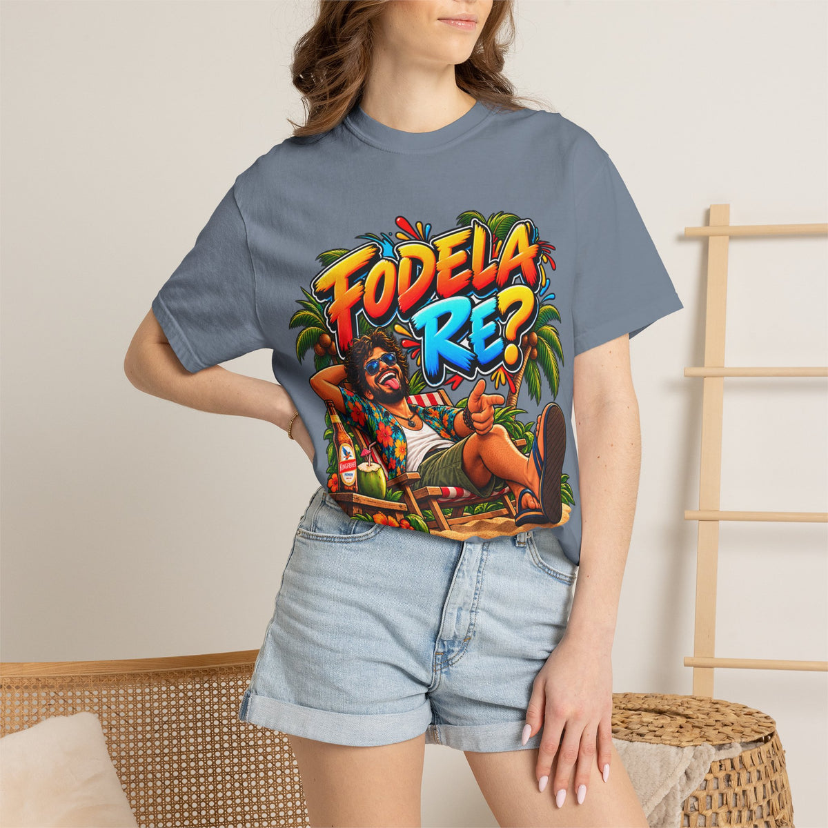 Fodela Re? | Goan Heritage Garment-Dyed T-Shirt