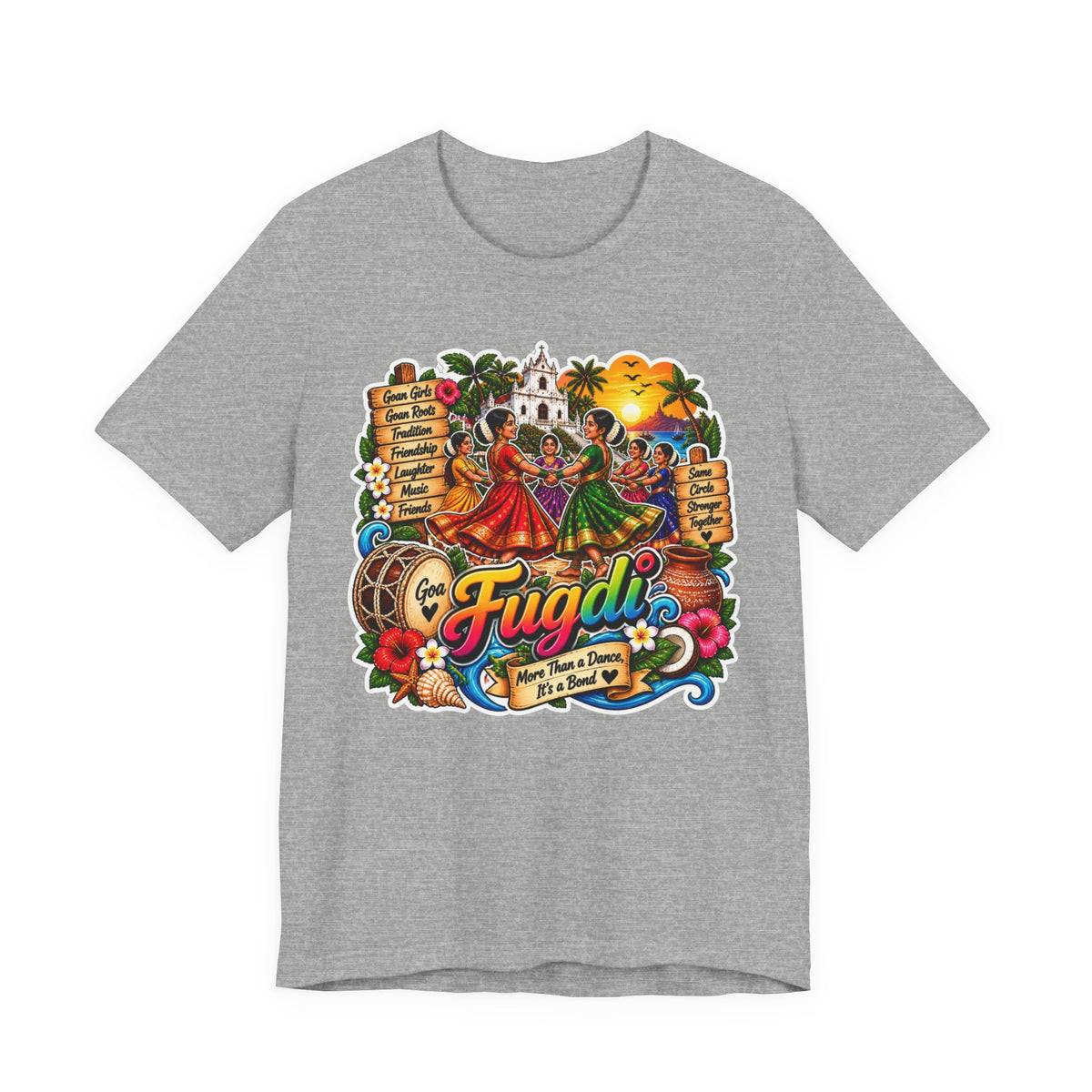 Goemcho Swag – Goan Heritage Jersey T-Shirt — product image 4