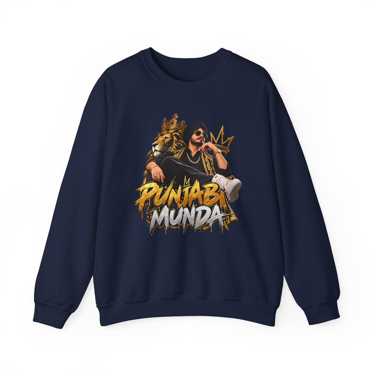 Punjabi Munda Sweatshirt – Punjabi Pride Graphic Crewneck — product image 5