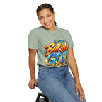 Born in Goa Graphic Tee | Garment-Dyed Cotton T-Shirt