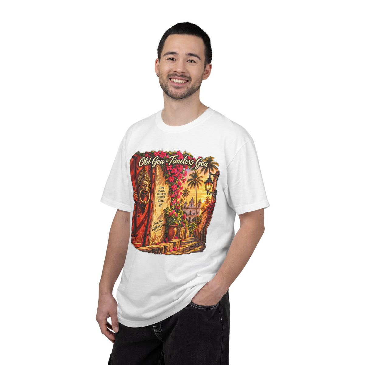 Mai Bas Konkani – Goan Heritage Garment-Dyed T-Shirt — product image 6