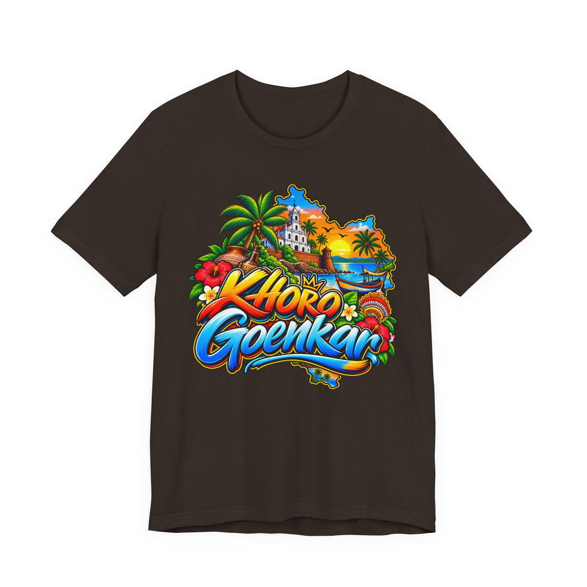 Khoro Goenkar | Goan Heritage Jersey T-Shirt