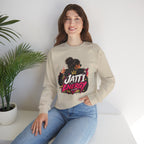 Jatti Energy Punjabi Graphic Crewneck Sweatshirt