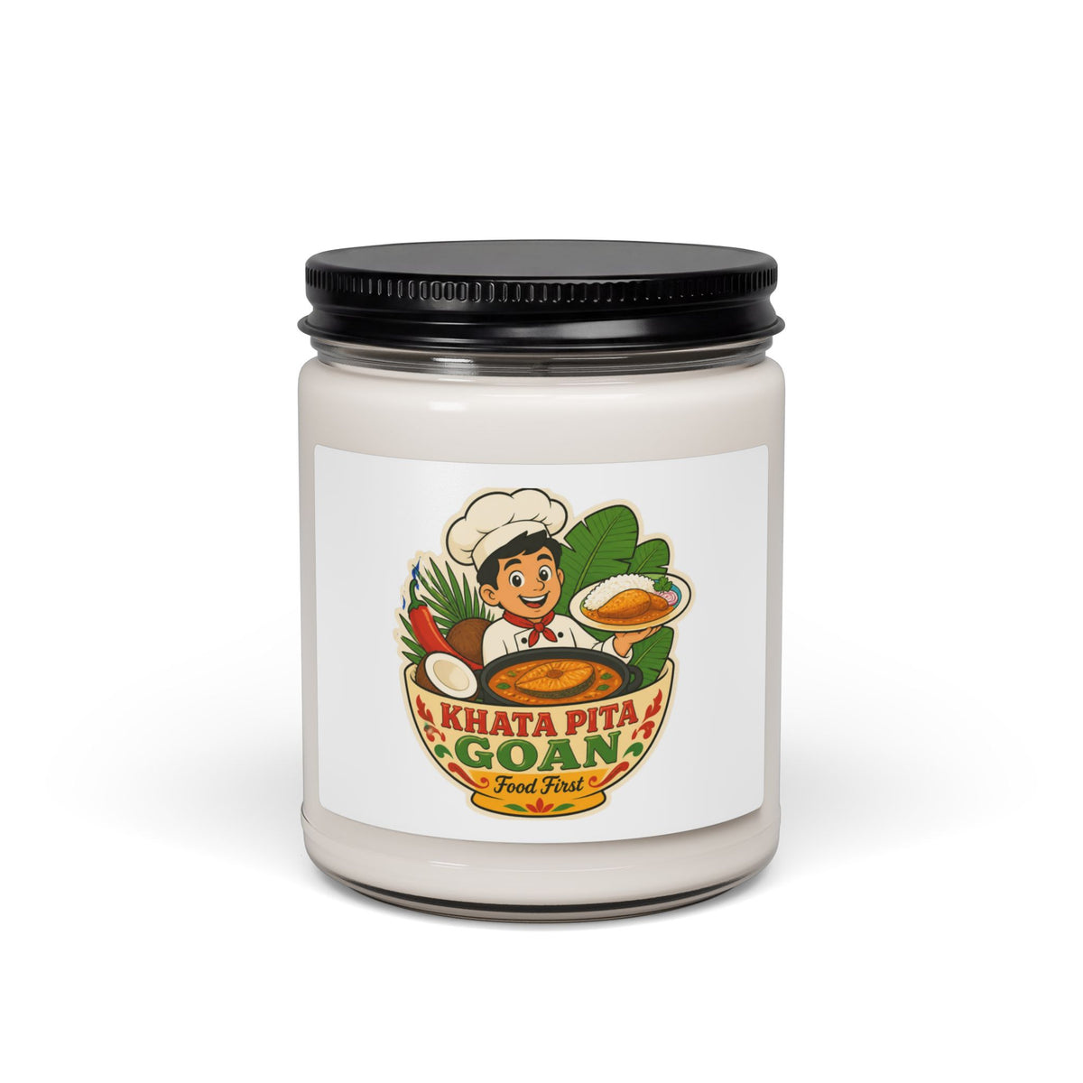 Additional view of Kite Plan Assa? — Goan Heritage 9oz Scented Soy Candle — Hammock Edition (2)