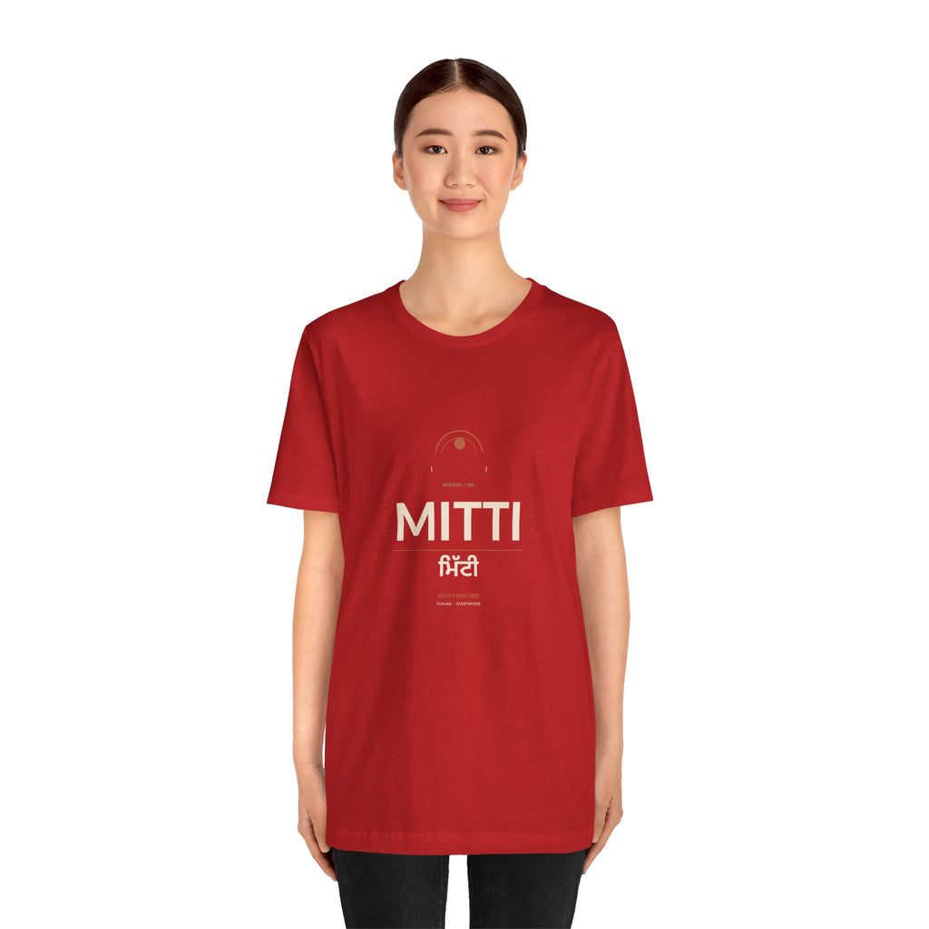 MITTI Minimalist Logo T-Shirt | Airlume Tee