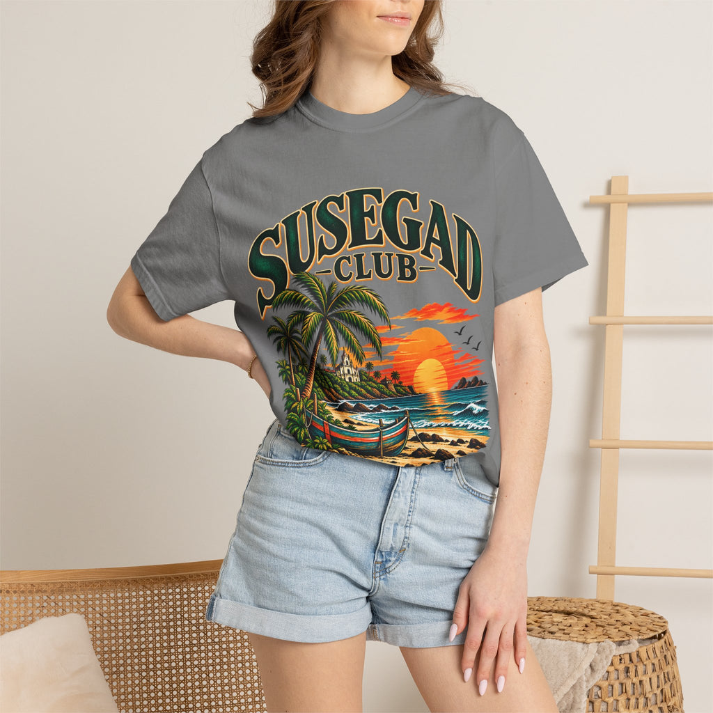 Susegad Club Sunset Beach Garment-Dyed T-Shirt