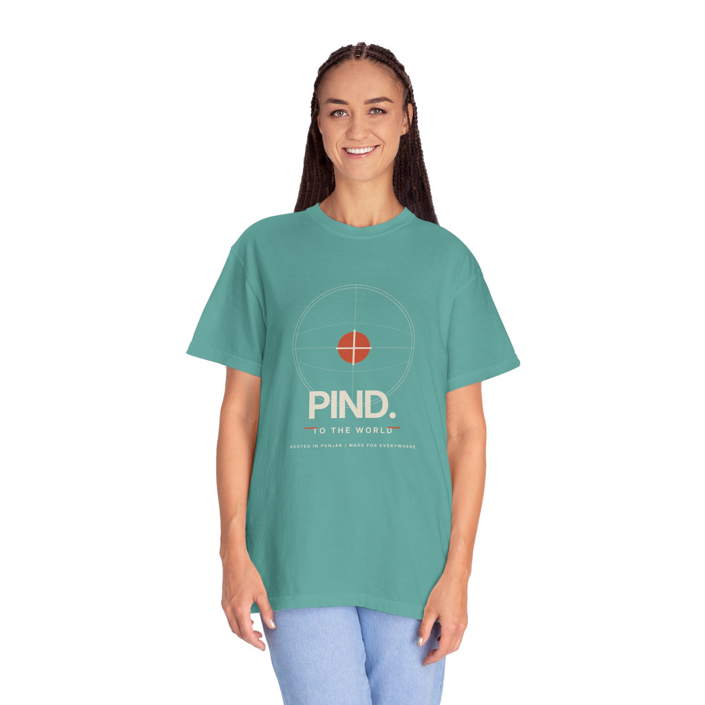 PIND. Punjabi Heritage Graphic T-Shirt | Garment-Dyed Tee