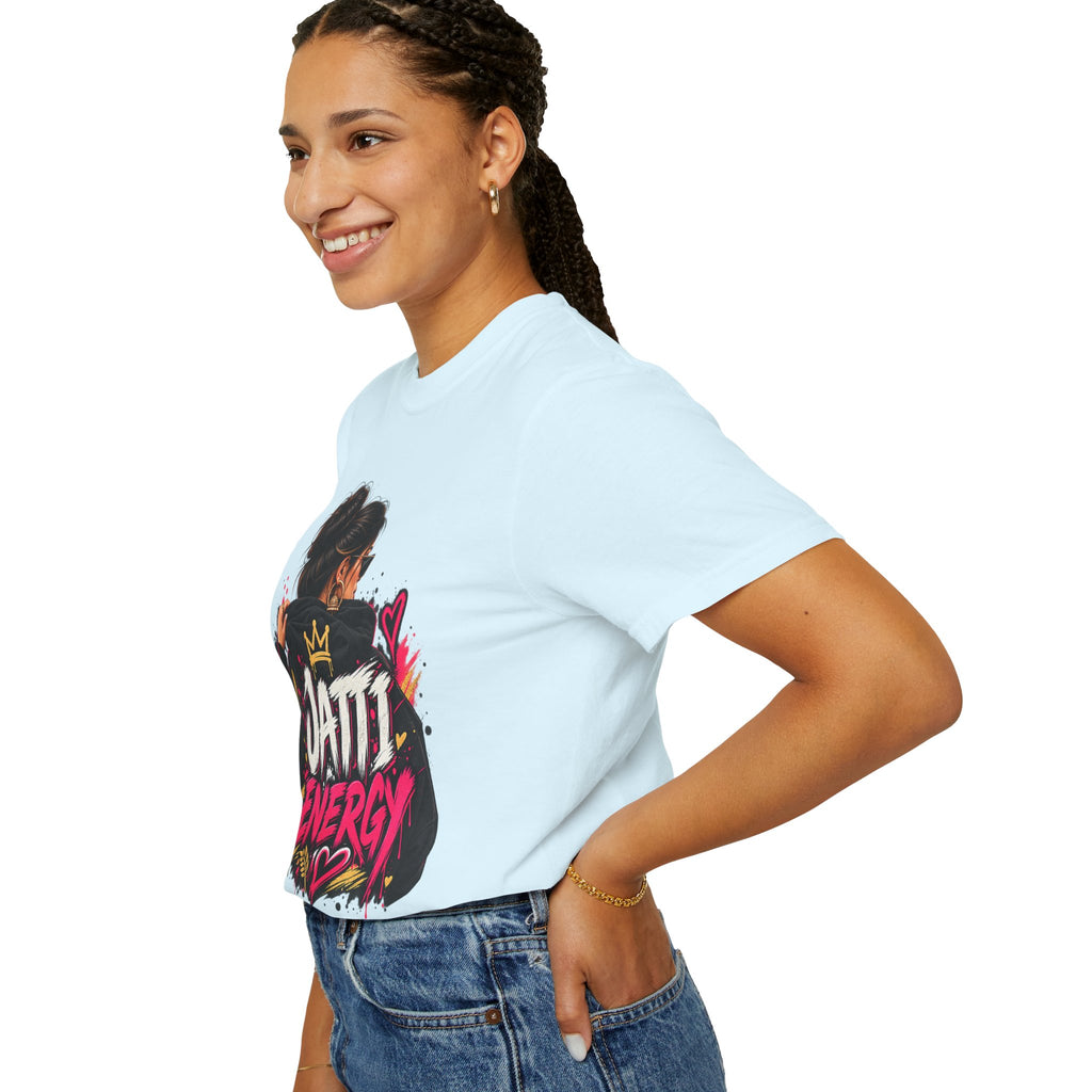 Jatti Energy Garment-Dyed T-Shirt | Punjabi-Inspired Graphic