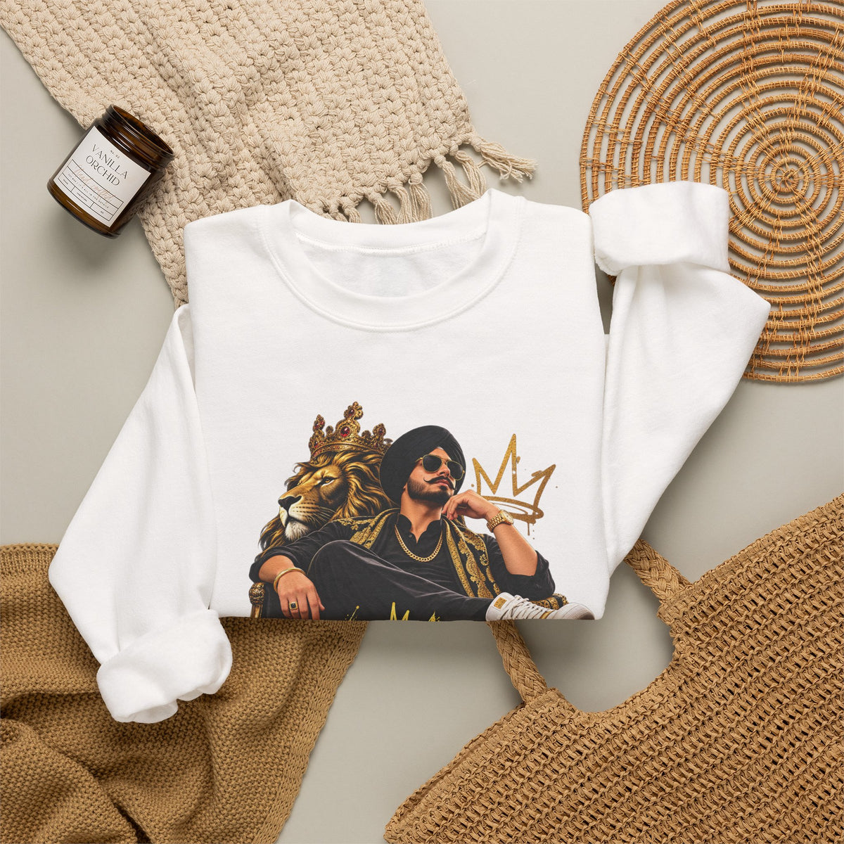 Punjabi Munda Sweatshirt | Punjabi Pride Graphic Crewneck